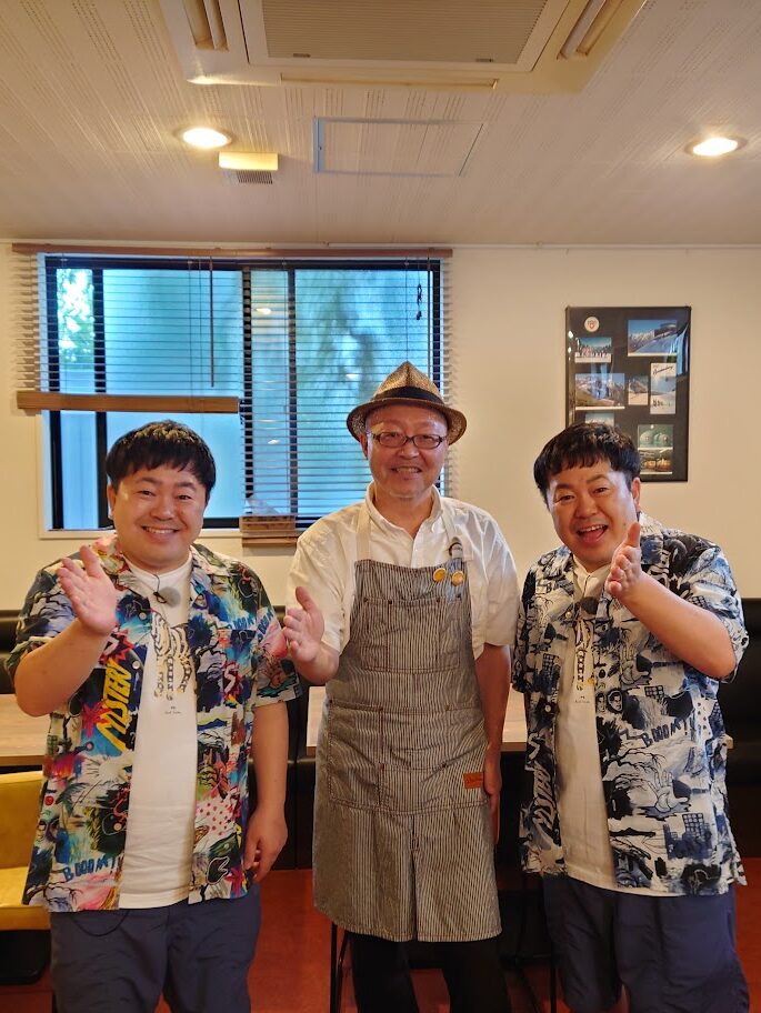 テレビ取材（ザ・たっちさん）と小布施 Café+ Delight